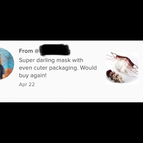 SILK FACE MASK WITH SCRUNCHIE - Picture 10 of 14